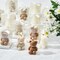 50 Pcs Bear Baby Shower Candle Favors for Guest Bear Party Favors Baby Shower Candles Bulk for Gifts Party Decorations